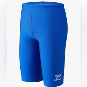 Speedo Endurance+ Youth Boys Blue Swim Jammer Swimsuit 26